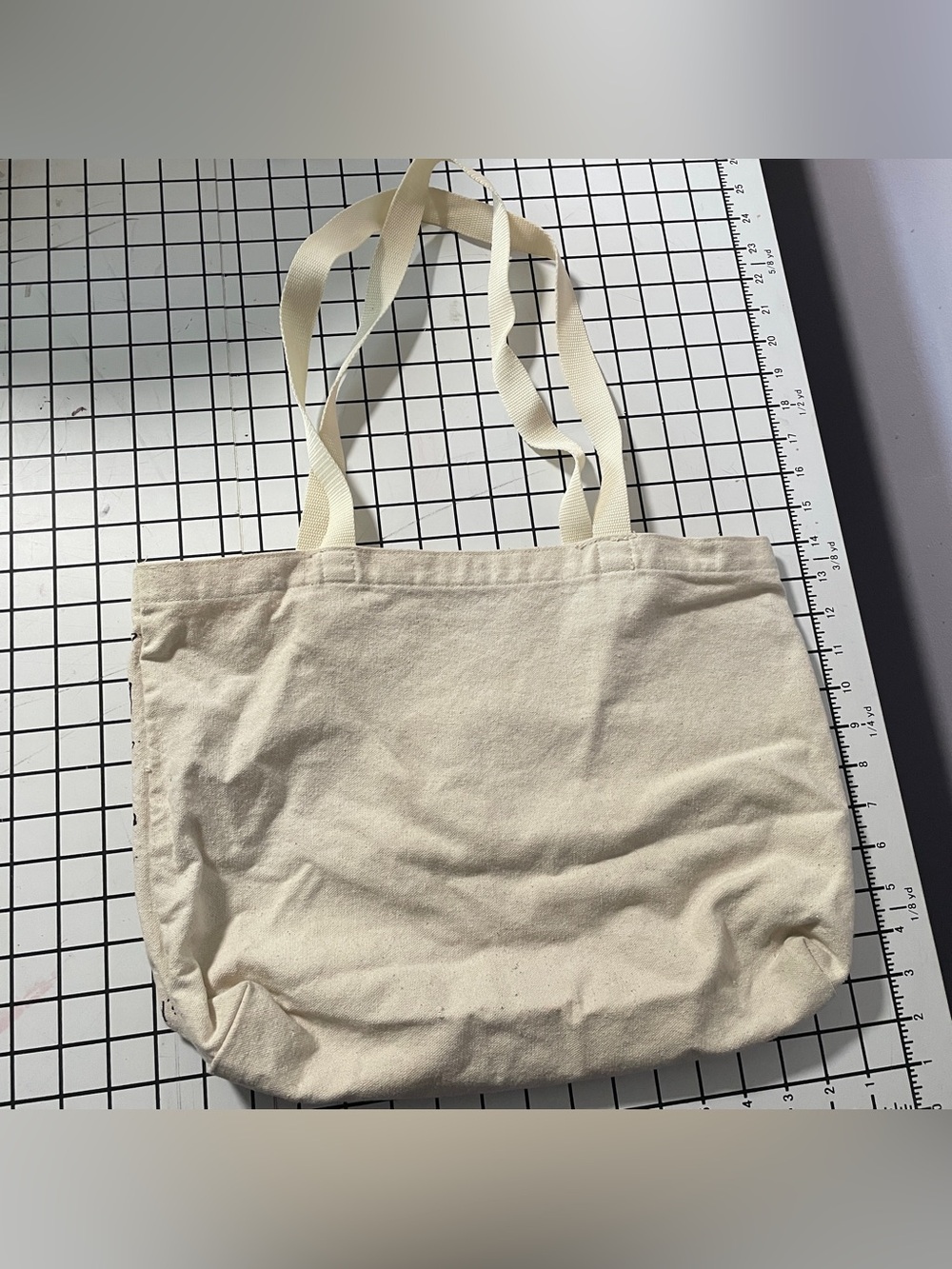 Payless Shoe Source Doesn't it Feel Good Vintage Tote Canvas Bag - Picture 3 of 4